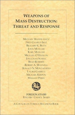 Cover of Weapons of Mass Destruction Threat and Response