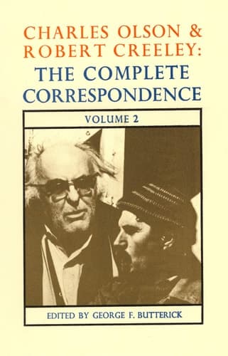 Cover of Charles Olson & Robert Creeley: The Complete Correspondence: Volume 10
