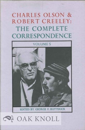 Cover of Charles Olson & Robert Creeley: The Complete Correspondence: Volume 5