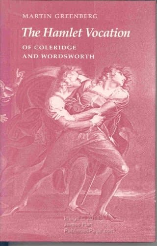 Cover of The Hamlet Vocation of Coleridge and Wordsworth