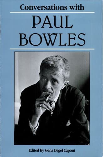 Cover of Conversations with Paul Bowles