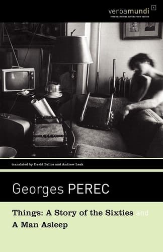 Cover of Things: A Story of the Sixties/A Man Asleep