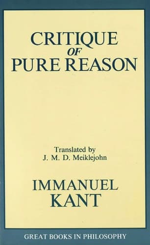 Cover of Critique of Pure Reason