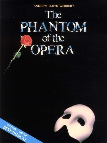 Cover of Andrew Lloyd Webber's The Phantom of the Opera
