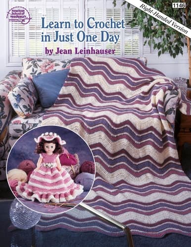 Cover of Learn to Crochet in Just One Day