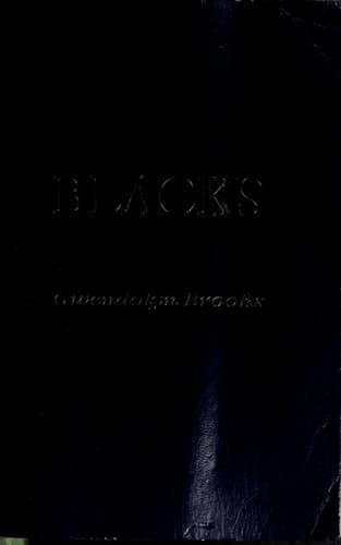 Cover of Blacks