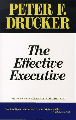 Cover of The Effective Executive