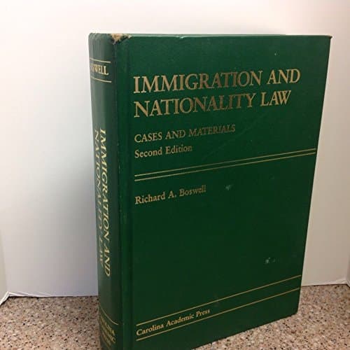 Cover of Immigration and Nationality Law: Cases and Materials