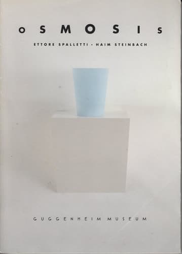 Cover of Osmosis: Ettore Spalletti and Haim Steinbach