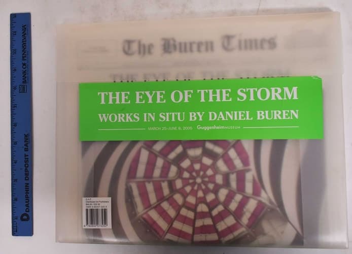 Cover of The Eye of the Storm Works in Situ by Daniel Buren