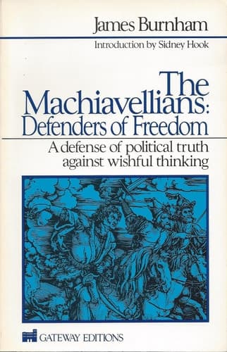 Cover of The Machiavellians: Defenders of Freedom