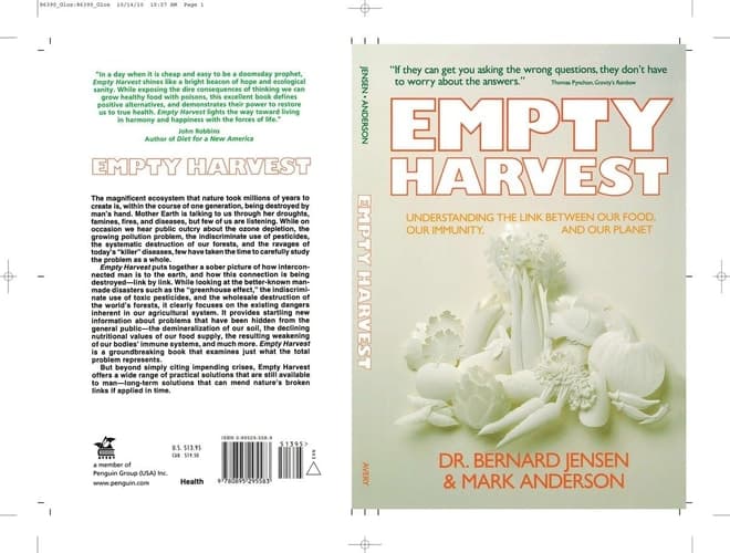 Cover of Empty Harvest Understanding the Link Between Our Food, Our Immunity and Our Planet