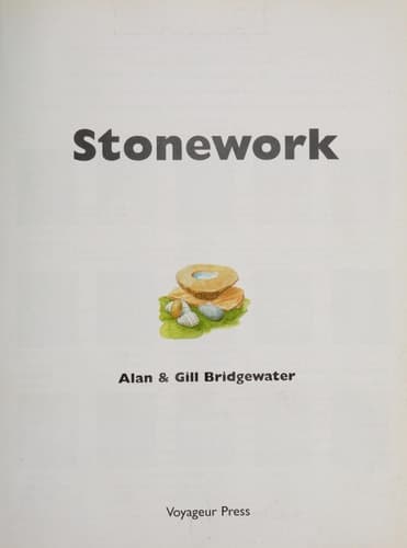 Cover of Stonework