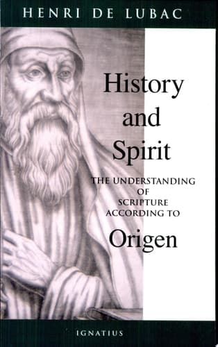 Cover of Historie Et Espit L'intelligence de L'écripture D'après Origène