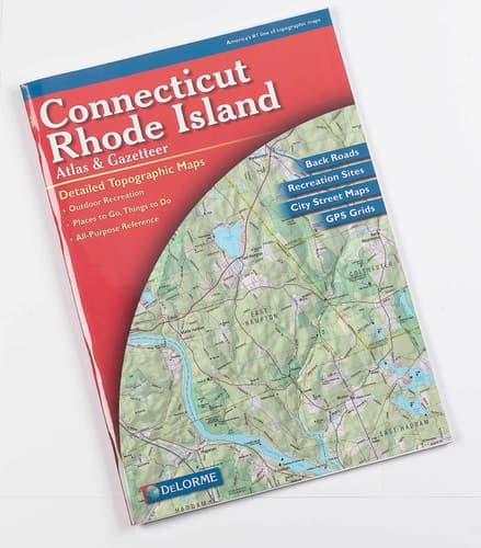 Cover of Connecticut/Rhode Island Atlas and Gazetteer (Delorme Atlas & Gazetteer)