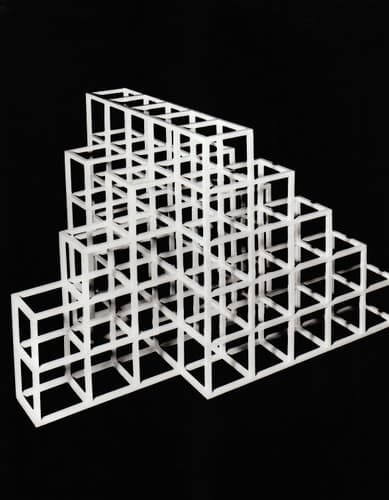 Cover of Sol Lewitt, Structures 1962-2003