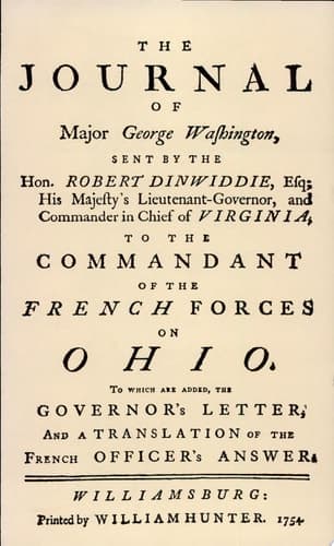Cover of The Journal of Major George Washington