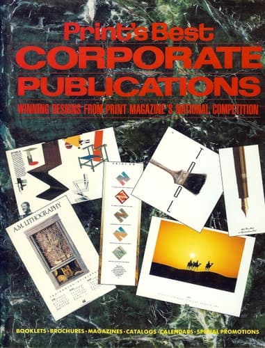 Cover of Print's Best Corporate Publications Winning Designs from Print Magazine's National Competition
