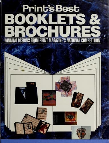 Cover of Print's Best Booklets & Brochures Winning Designs from Print Magazine's National Competition