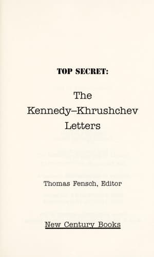 Cover of The Kennedy-Khrushchev Letters