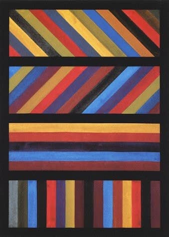 Cover of Sol Lewitt Bands of Color