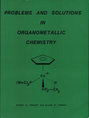 Cover of Problems and Solutions in Organometallic Chemistry