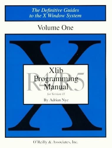 Cover of Xlib Programming Manual