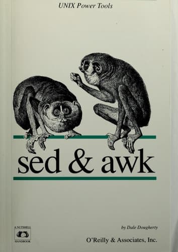 Cover of Sed and Awk