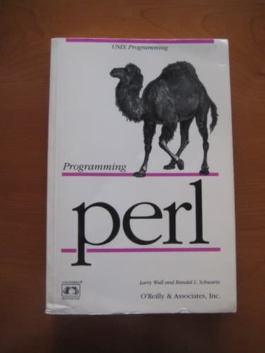 Cover of Programming Perl: Quick reference guide