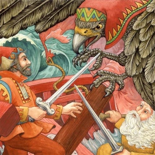 Cover of The Songs of Power A Finnish Tale of Magic Retold from the Kalevala