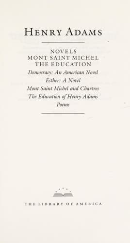 Cover of Adams Novels