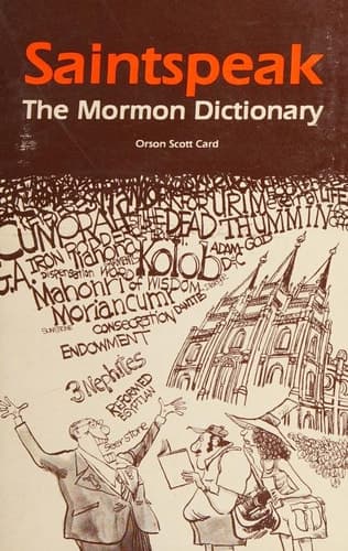 Cover of Saintspeak The Mormon Dictionary