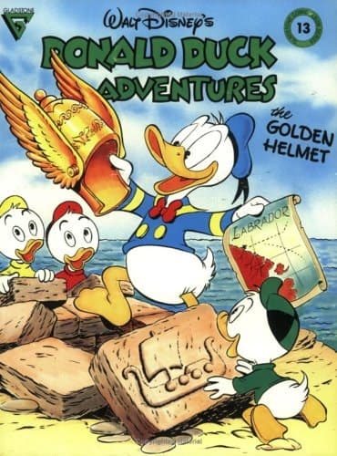 Cover of Walt Disney's Donald Duck Adventures The Golden Helmet