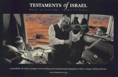 Cover of Testaments of Israel Words of Yesterday, Images of Today