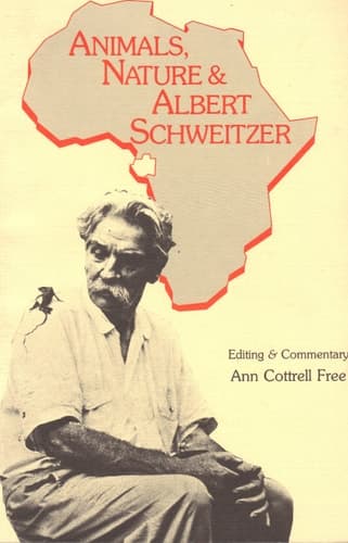 Cover of Animals, Nature and Albert Schweitzer