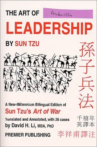 Cover of The Art of Leadership by Sun Tzu A New Millennium Translation of Sun Tzu's Art of War