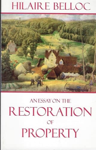Cover of An Essay on the Restoration of Property