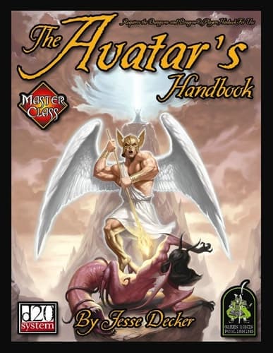 Cover of The Avatar's Handbook A Master Class Sourcebook for the D20 System