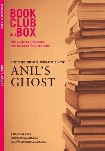 Cover of Bookclub in A Box Discusses the Novel Anil's Ghost
