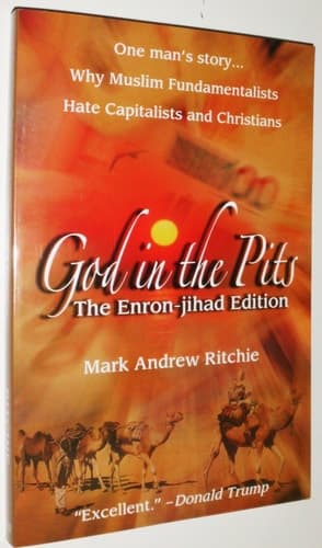 Cover of God in the Pits The Enron-Jihad Edition