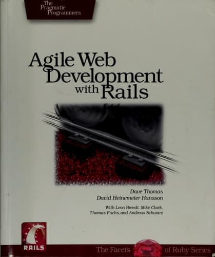 Cover of Agile Web Development with Rails A Pragmatic Guide