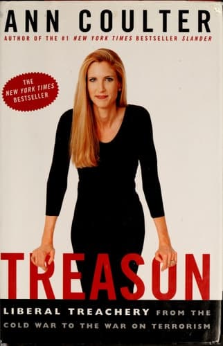 Cover of Treason Liberal Treachery from the Cold War to the War on Terrorism
