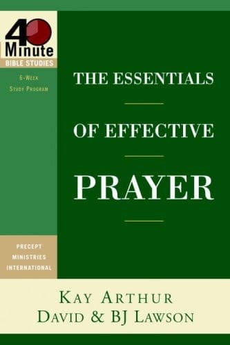 Cover of The Essentials of Effective Prayer