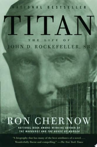 Cover of Titan The Life of John D. Rockefeller, Sr.