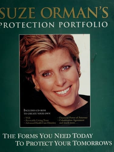 Cover of Suze Orman's Protection Portfolio The Forms You Need Today to Protect Your Tomorrows