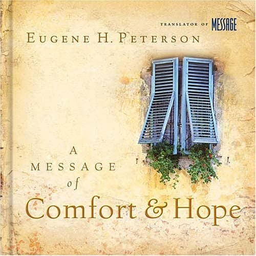 Cover of A Message of Comfort and Hope