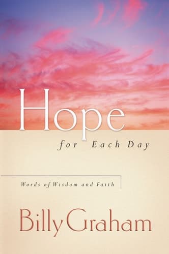 Cover of Hope for Each Day Words of Wisdom and Faith