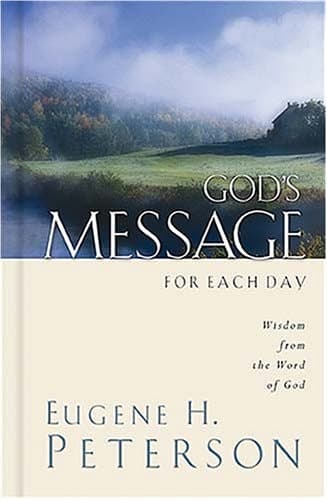 Cover of God's Message for Each Day Wisdom from the Word of God