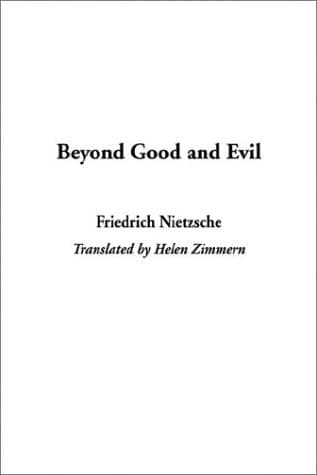 Cover of Beyond Good and Evil