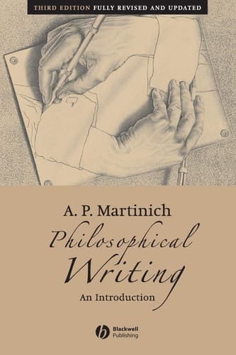 Cover of Philosophical Writing An Introduction